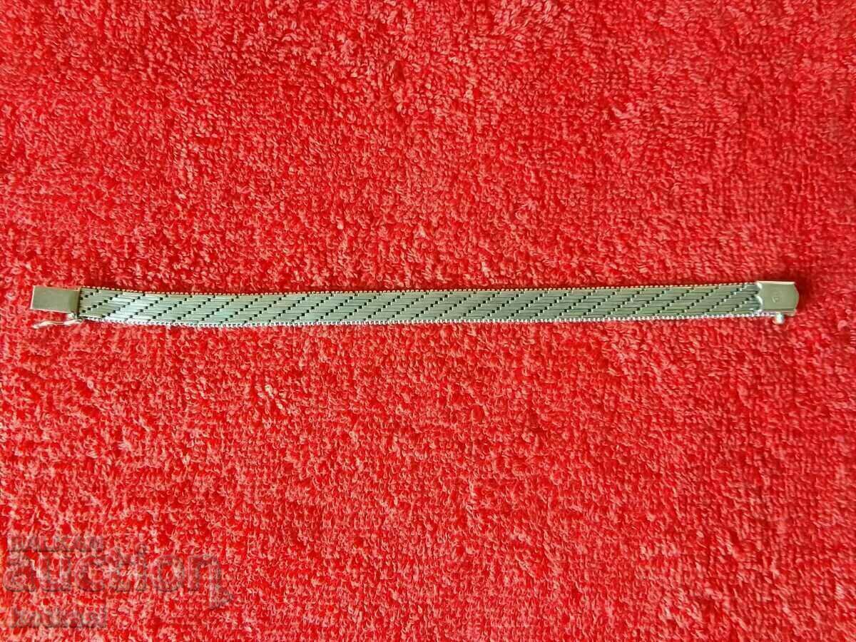 Παράδοση Παλιό βραχιόλι αντίκα του 19ου αιώνα με σήμανση από ασήμι 835 Παράδοση Παλιό βραχιόλι αντίκα του 19ου αιώνα με σήμανση από ασήμι 835