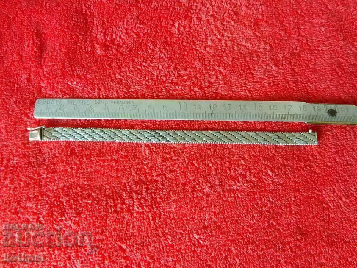 Old antique 19th century sterling silver 835 bracelet marked