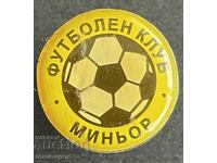86 България знак футболен клуб Миньор Перник