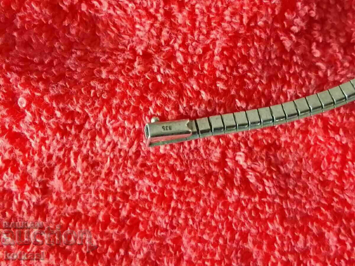 Старо антикварно 19 век сребърно колие проба 835 - 5 Старо антикварно 19 век сребърно колие проба 835 - 5