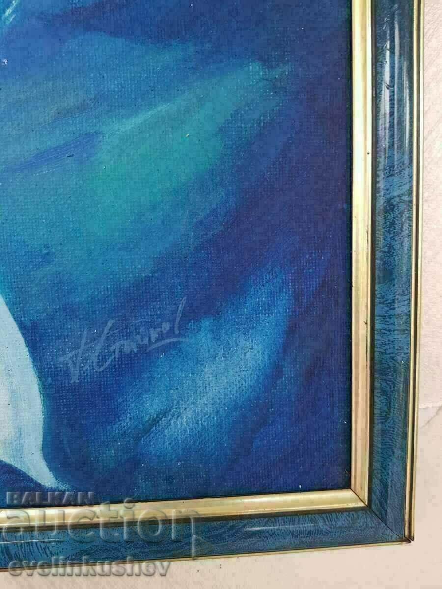 Delivery of Large oil painting "On Stage" Boris Staykov Delivery of Large oil painting "On Stage" Boris Staykov