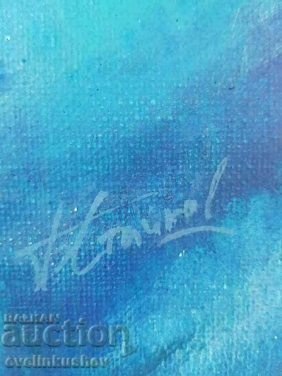 Large oil painting "On Stage" Boris Staykov - 5 Large oil painting "On Stage" Boris Staykov - 5