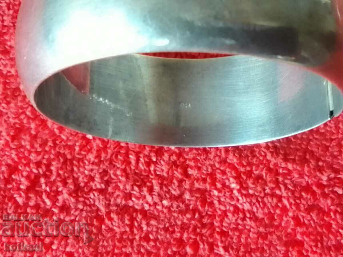 Old silver bracelet, hallmarked 925 - 5 Old silver bracelet, hallmarked 925 - 5