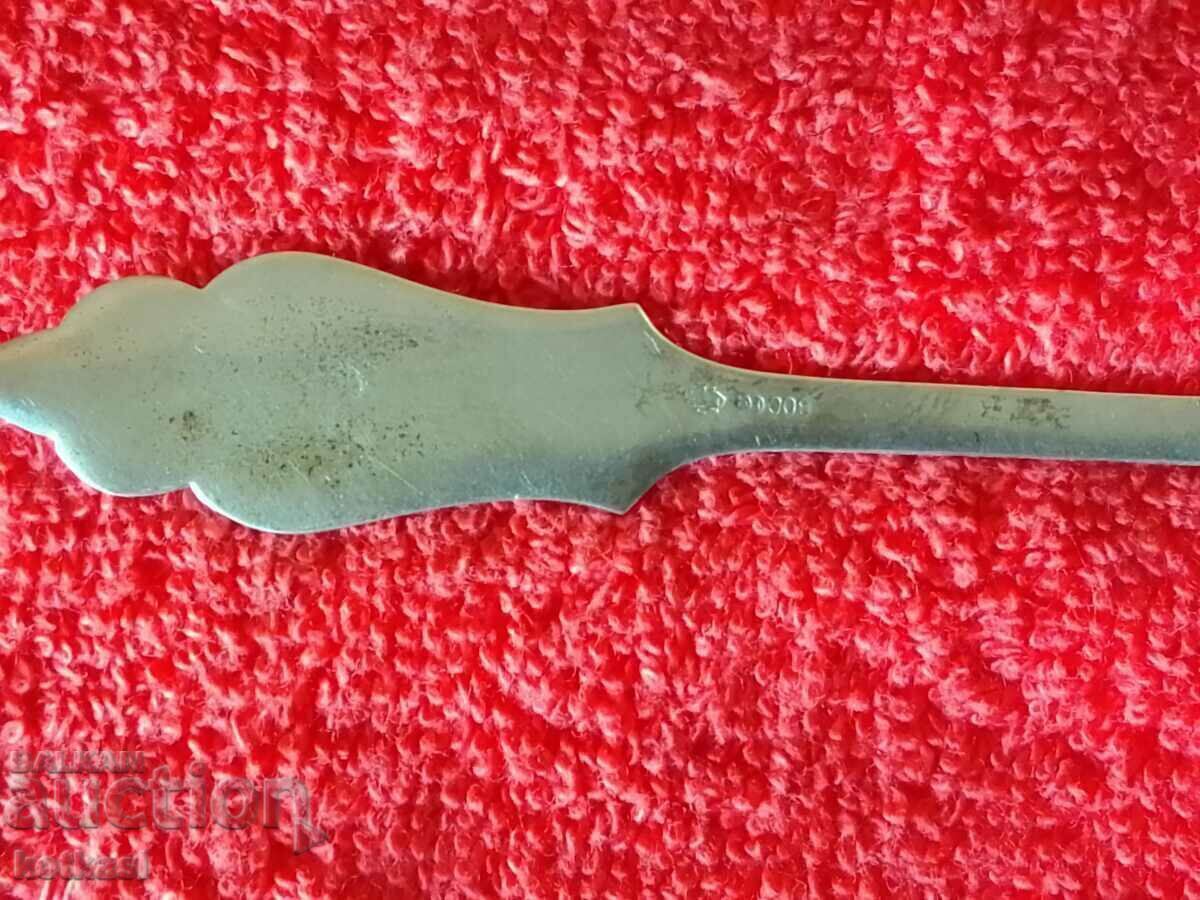 Old set of 6 service 19th century silver 800 forks - 6 Old set of 6 service 19th century silver 800 forks - 6