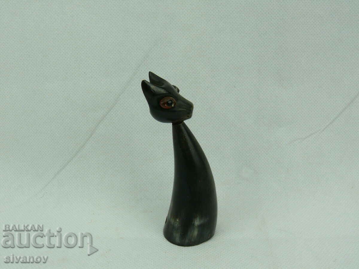 Παλιά φιγούρα γάτας με κέρατο #2281 με τιμή 19.99 BGN | € 10.22
