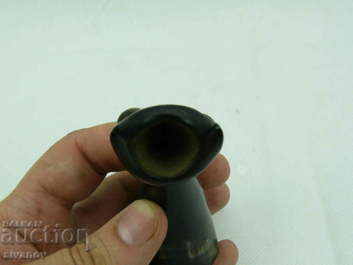 Παλιά φιγούρα γάτας με κέρατο #2281 - 5