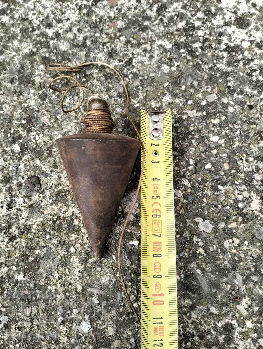 Old plumb line with price 9.99 BGN | € 5.11