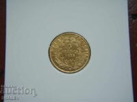 5 Francs 1858 BB France (5 франка Франция) - XF/AU (злато)
