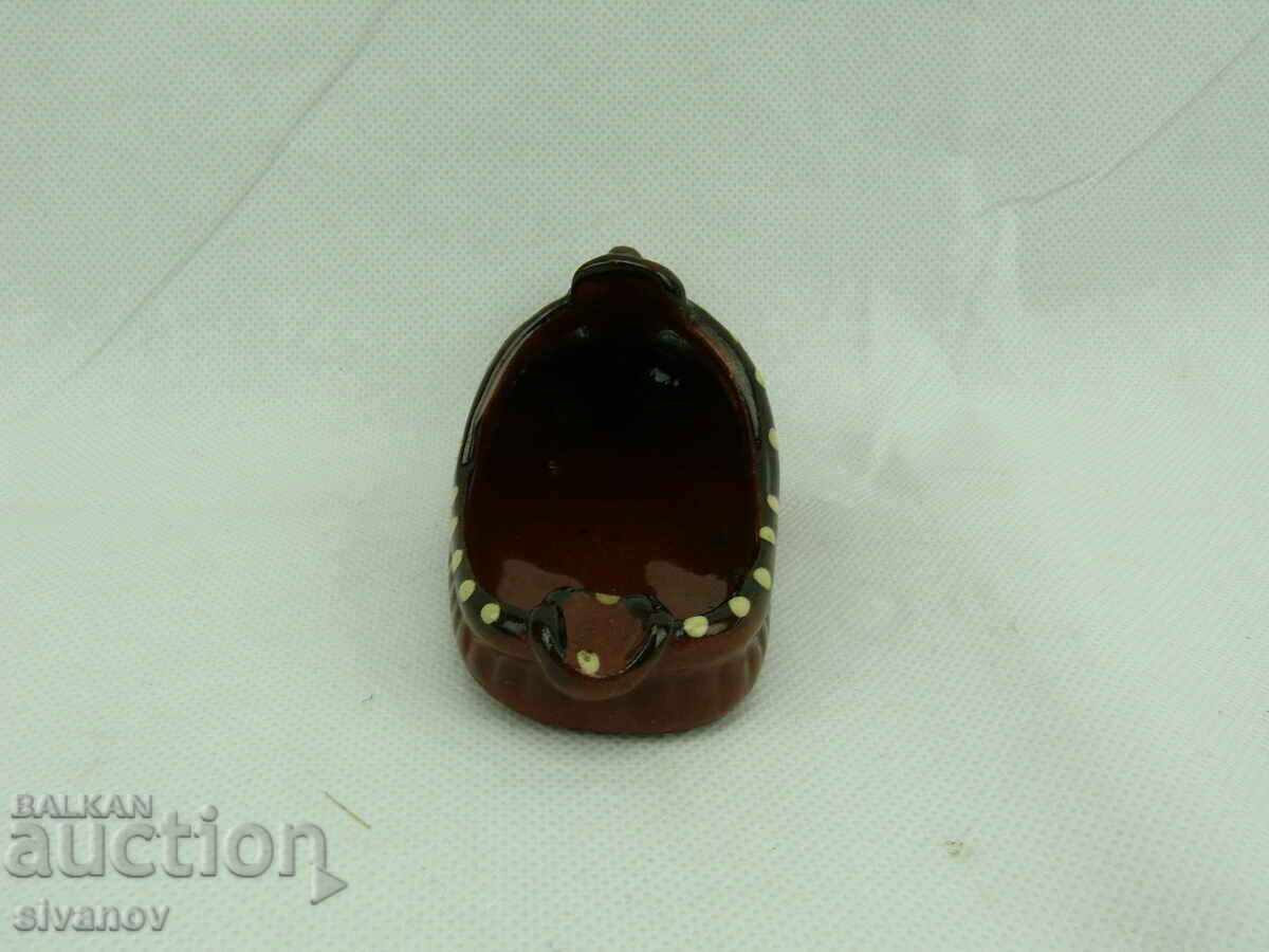 Παλιό κεραμικό τασάκι κυπαρίσσι #2289 με τιμή 14.99 BGN | € 7.66