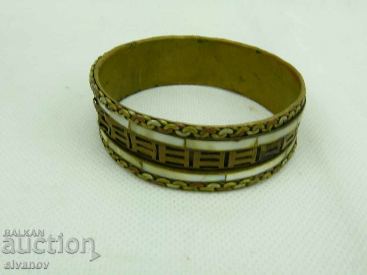 Old brass bracelet #2292 - 5 Old brass bracelet #2292 - 5