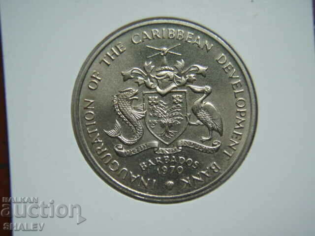 Livrarea 4 dolari 1970 Barbados (4 dolari Barbados) - Unc Livrarea 4 dolari 1970 Barbados (4 dolari Barbados) - Unc