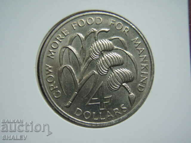 4 Dollars 1970 Barbados (4 Dollars Barbados) - Unc - 6
