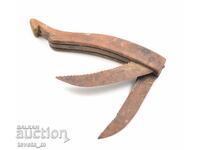 Antique double-edged orchard knife, Thurgen