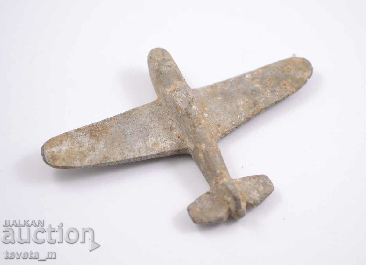 Delivery of Metal plane, children's toys, WW II Delivery of Metal plane, children's toys, WW II