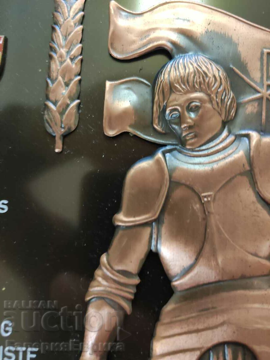 Licitație Placă în basorelief Elveția