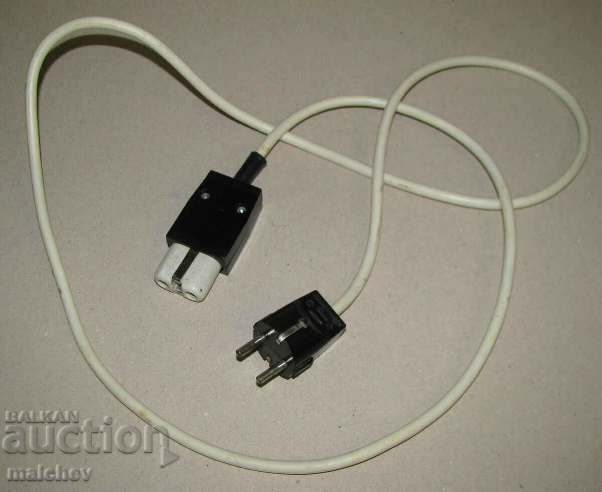 Extension cable 1.7 m with plug, for pepper stoves, preserved