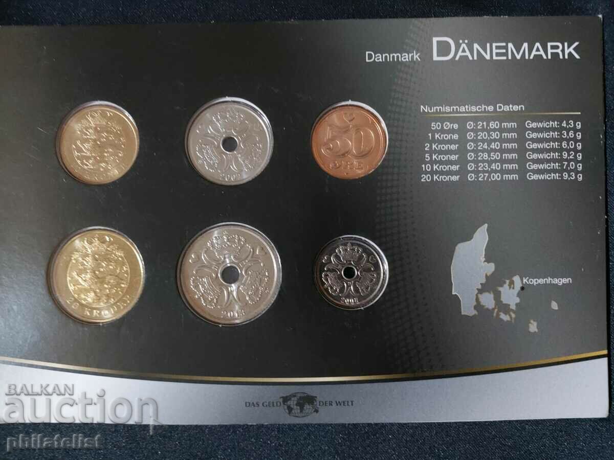 Denmark 2007-2013 - Complete set of 6 coins with price 22.00 BGN | € 11.25 Denmark 2007-2013 - Complete set of 6 coins with price 22.00 BGN | € 11.25