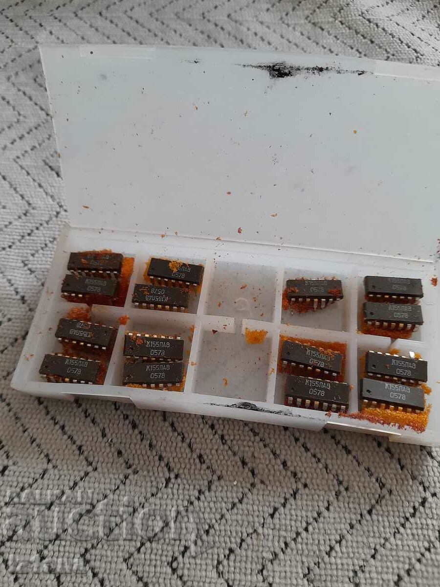 Old integrated circuits K155LA3 with price 70.00 BGN | € 35.79 Old integrated circuits K155LA3 with price 70.00 BGN | € 35.79