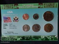 Комплектен сет - САЩ от 6 монети - 2004-2007