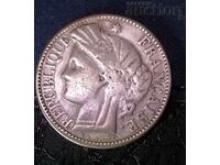 2 franci 1871.