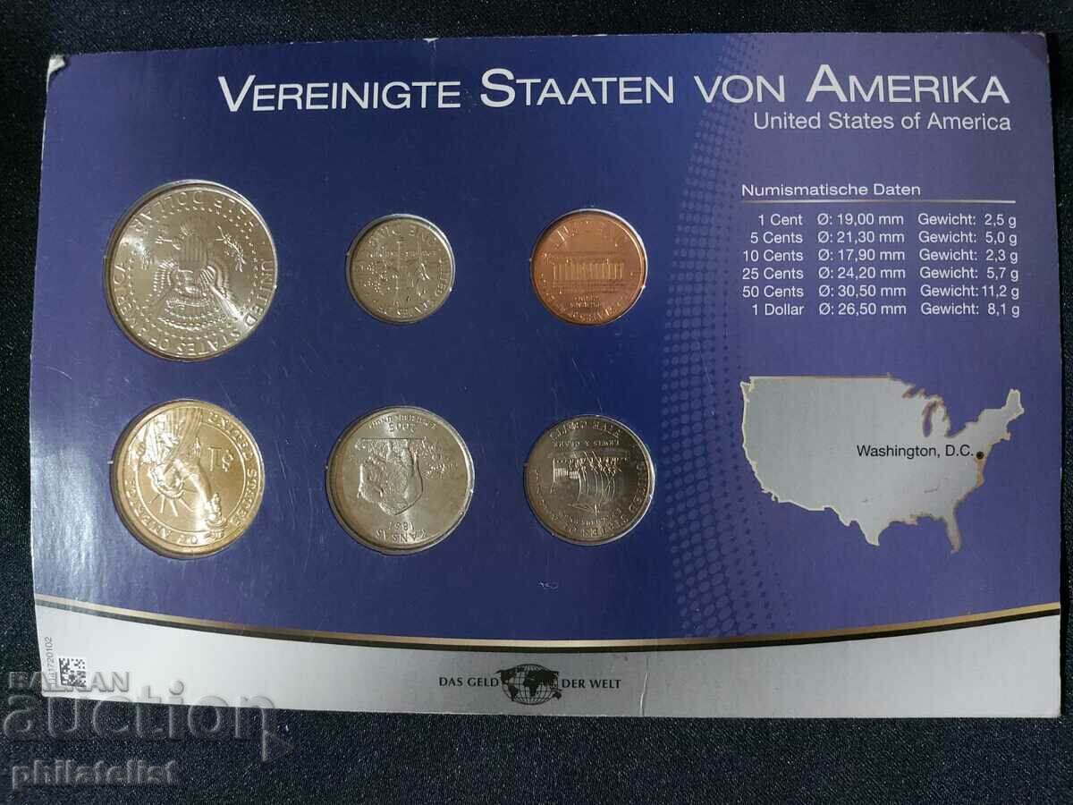 Complete Set - USA of 6 Coins - 2004-2011 with price 22.00 BGN | € 11.25 Complete Set - USA of 6 Coins - 2004-2011 with price 22.00 BGN | € 11.25