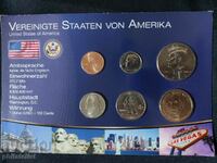 Комплектен сет - САЩ от 6 монети - 2004-2011