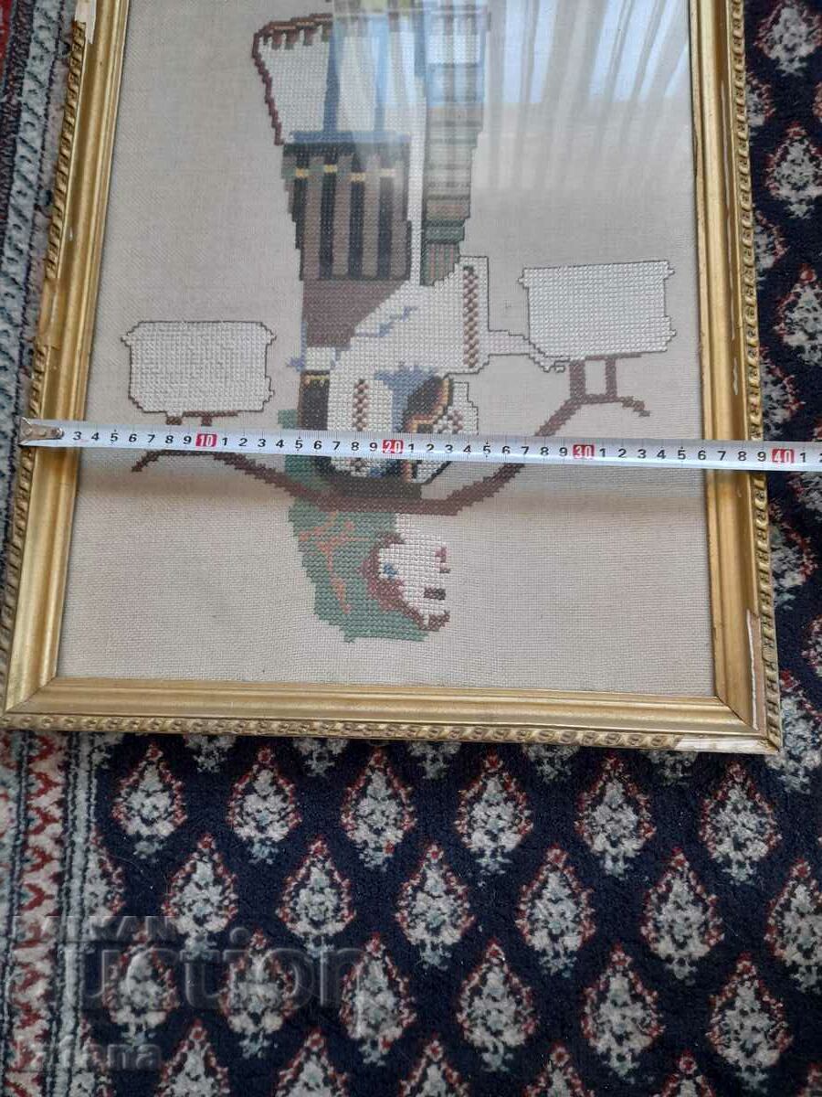 Old embroidered picture - 6 Old embroidered picture - 6