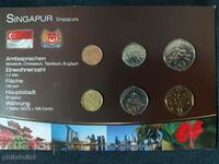 Singapore 1986-2010 - Complete set of 6 coins