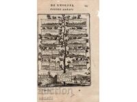 1683 - ГРАВЮРА - МАЛЕТ - ГРАДОВЕ, ФРАНЦИЯ - ОРИГИНАЛ .