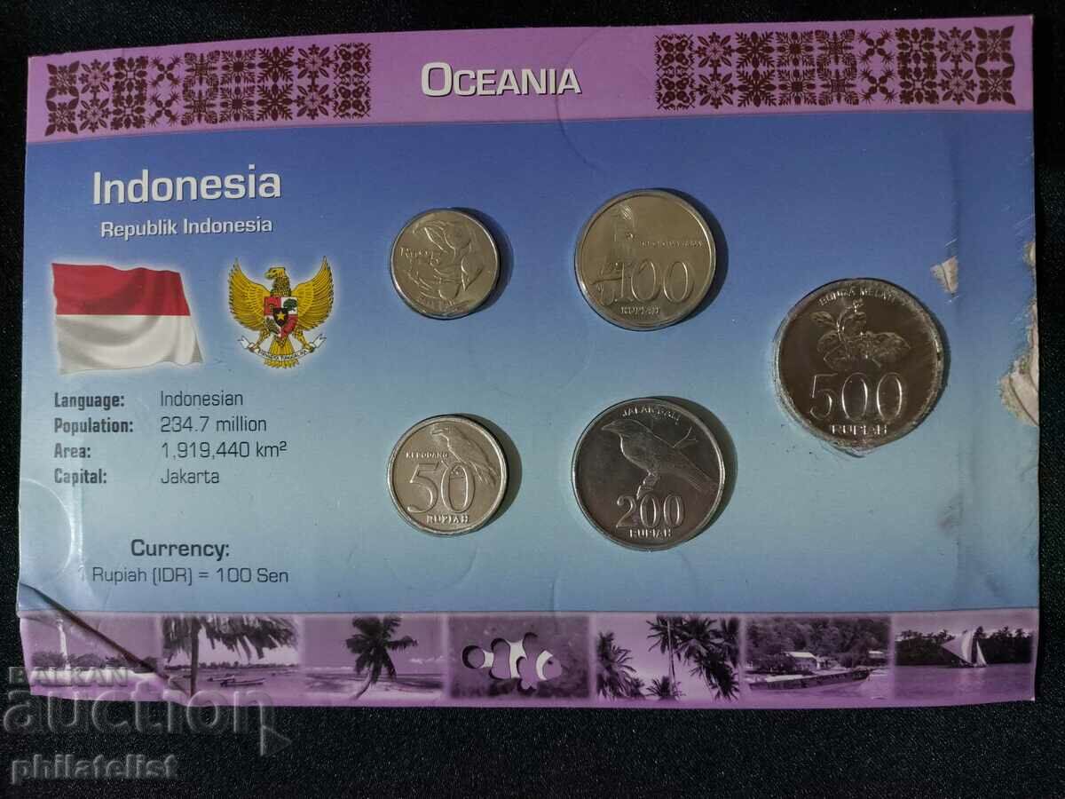 Indonesia 1994-2003- Complete set of 5 coins