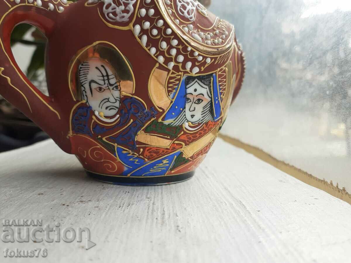Satsuma Satsuma old sugar bowl Japan porcelain seal with price 200.00 BGN | € 102.26 Satsuma Satsuma old sugar bowl Japan porcelain seal with price 200.00 BGN | € 102.26