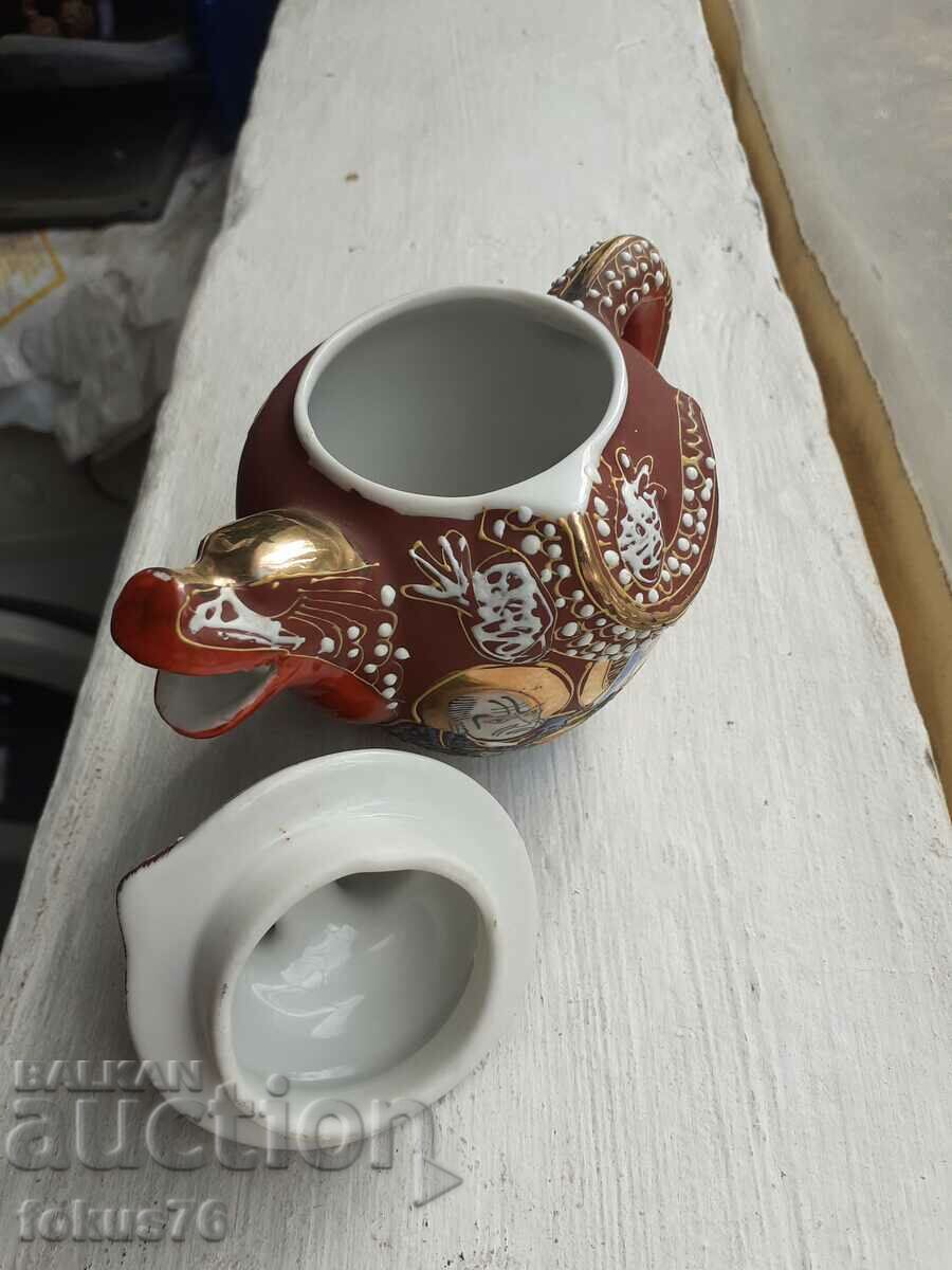Satsuma Satsuma small teapot Japan porcelain print - 5 Satsuma Satsuma small teapot Japan porcelain print - 5