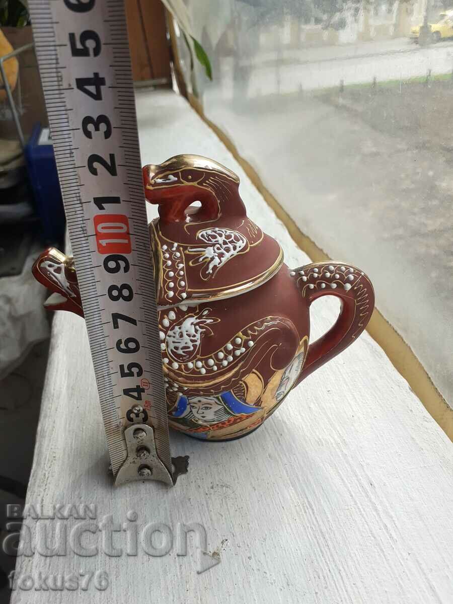 Satsuma Satsuma small teapot Japan porcelain print - 6 Satsuma Satsuma small teapot Japan porcelain print - 6