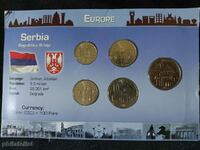 Serbia 2003 - Complete set of 5 coins