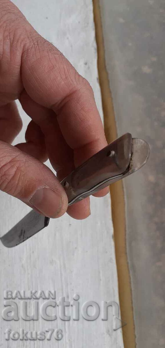 Auction Old Cretan bachelor knife blade blade Auction Old Cretan bachelor knife blade blade