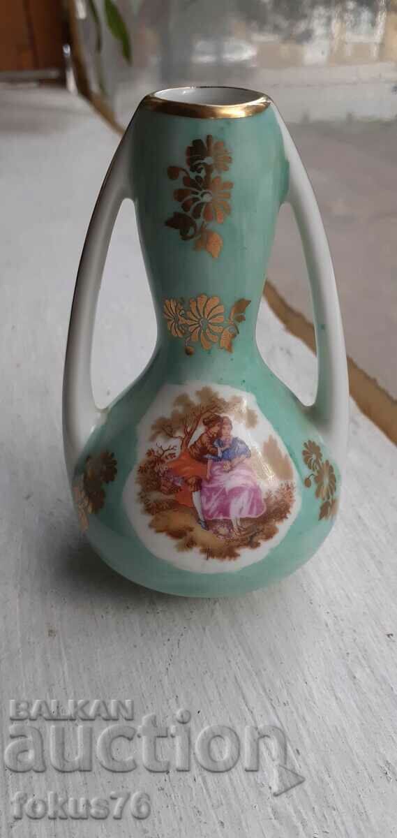 Small Limoges porcelain vase - 7 Small Limoges porcelain vase - 7