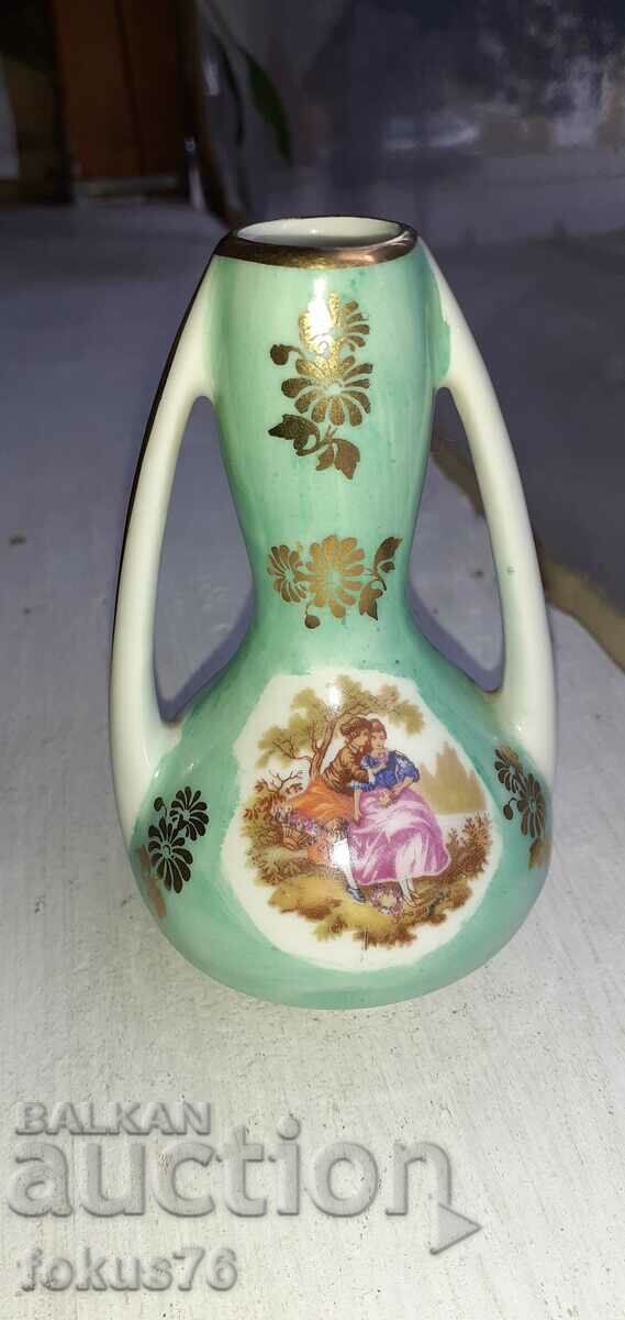 Small Limoges porcelain vase