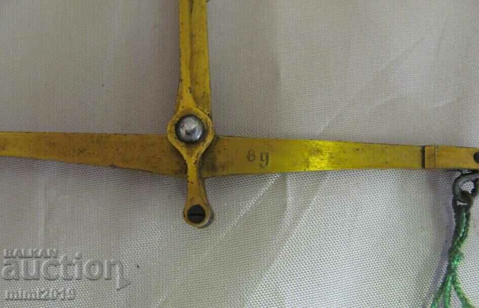 Μίνι Ζυγαριές Αποθηκάριου Β' Παγκοσμίου Πολέμου και γραμμάρια - 5 Μίνι Ζυγαριές Αποθηκάριου Β' Παγκοσμίου Πολέμου και γραμμάρια - 5