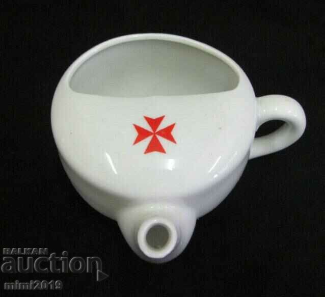 Παράδοση Ιατρικός τροφοδότης πορσελάνης Β' Παγκόσμιου Πολέμου Γερμανία Παράδοση Ιατρικός τροφοδότης πορσελάνης Β' Παγκόσμιου Πολέμου Γερμανία