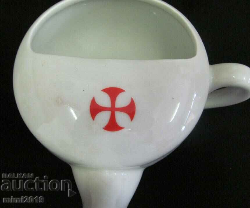 Παράδοση Ιατρικός τροφοδότης πορσελάνης Β' Παγκόσμιου Πολέμου Γερμανία Παράδοση Ιατρικός τροφοδότης πορσελάνης Β' Παγκόσμιου Πολέμου Γερμανία