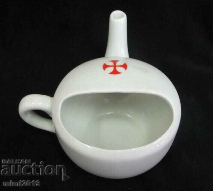 Ιατρικός τροφοδότης πορσελάνης Β' Παγκόσμιου Πολέμου Γερμανία - 5 Ιατρικός τροφοδότης πορσελάνης Β' Παγκόσμιου Πολέμου Γερμανία - 5