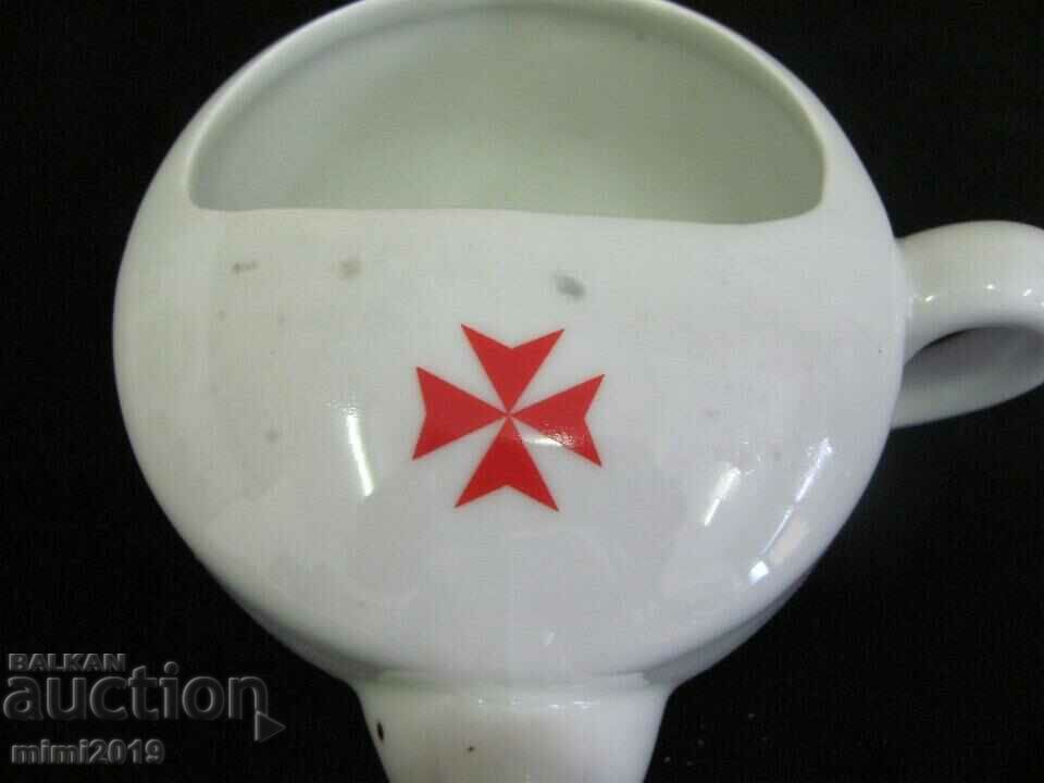 Delivery of WWII Porcelain Medical Feeder Germany Delivery of WWII Porcelain Medical Feeder Germany