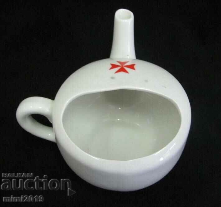 WWII Porcelain Medical Feeder Germany - 5 WWII Porcelain Medical Feeder Germany - 5