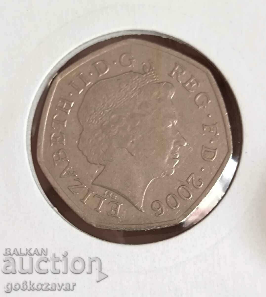 Great Britain 50 pence 2006 Jubilee! with price 3.90 BGN | € 1.99 Great Britain 50 pence 2006 Jubilee! with price 3.90 BGN | € 1.99