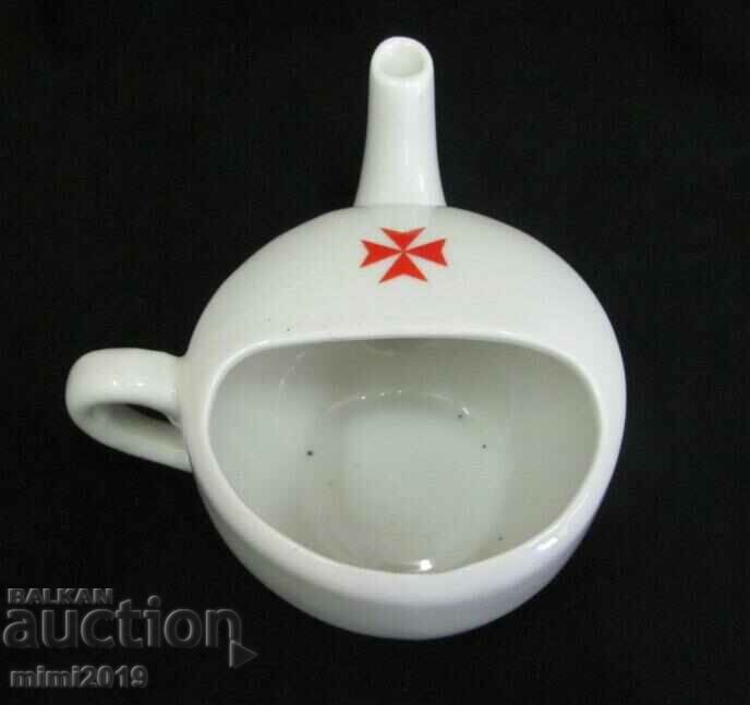 Delivery of WWII Porcelain Medical Feeder Germany Delivery of WWII Porcelain Medical Feeder Germany