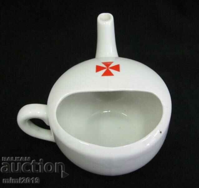 Delivery of WWII Porcelain Medical Feeder Germany Delivery of WWII Porcelain Medical Feeder Germany
