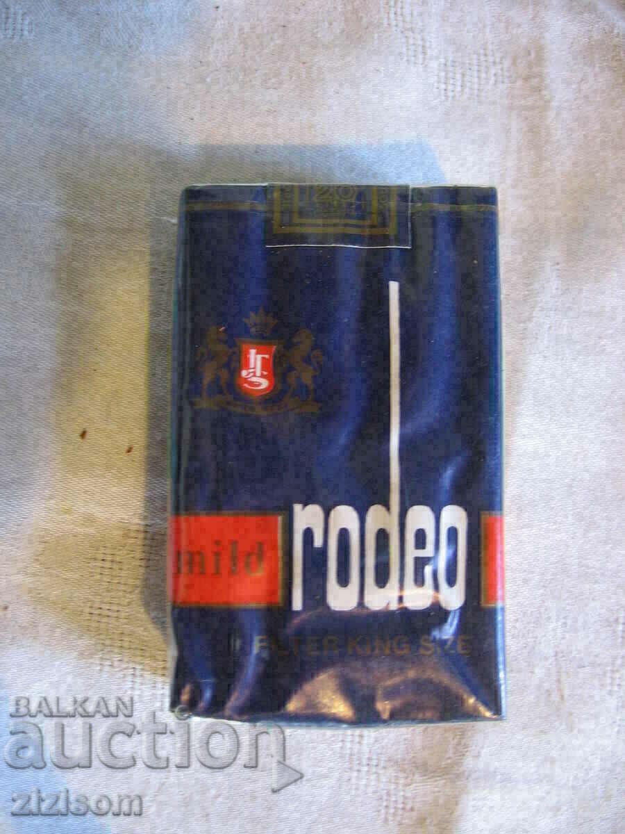 RODEO LIGHT CIGARETTES PACKAGE NOT PRINTED 1980
