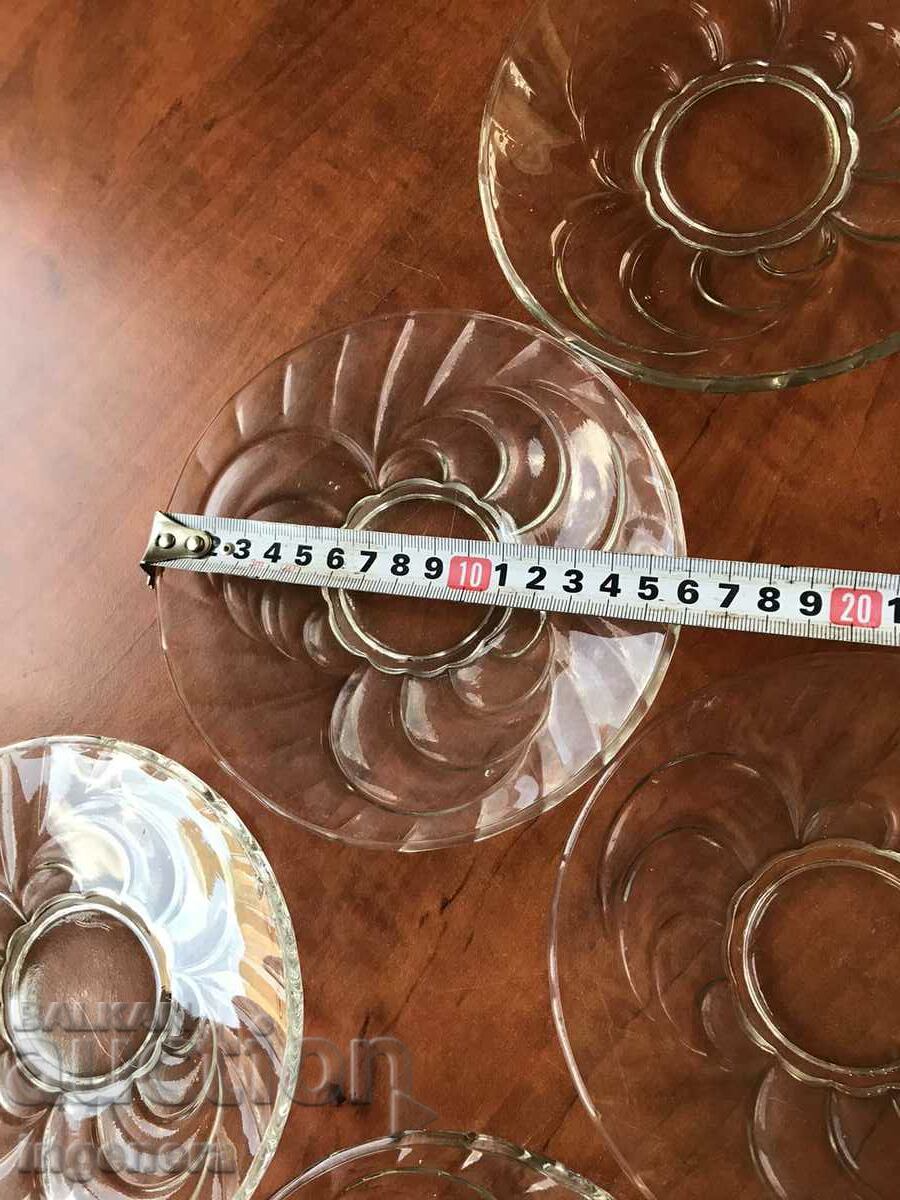 Auction  PLATE GLASS RELIEF -6 PCS.