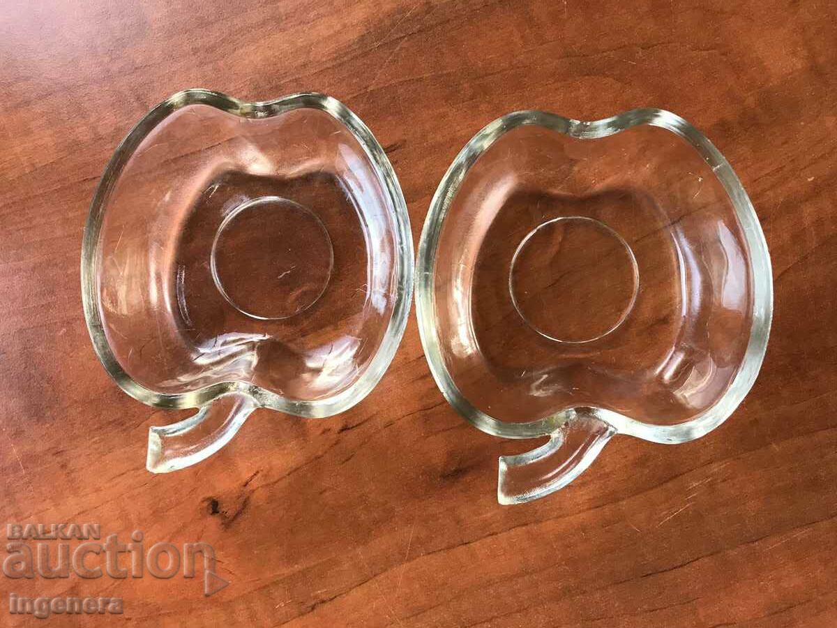 NUTS BOWL GLASS NUTS-2 PCS. with price 9.00 BGN | € 4.60 NUTS BOWL GLASS NUTS-2 PCS. with price 9.00 BGN | € 4.60