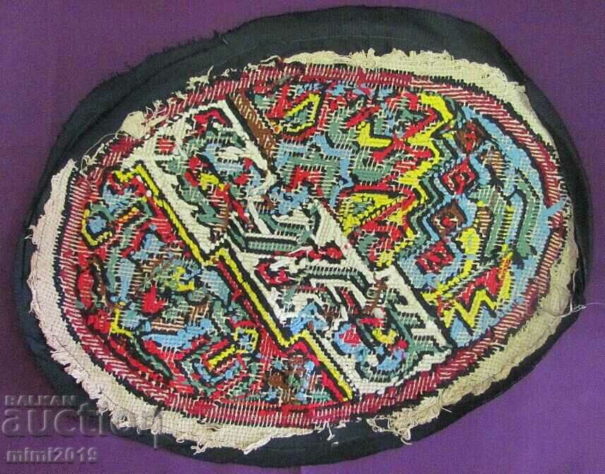 Antique Hand Embroidery for Pillow - 5 Antique Hand Embroidery for Pillow - 5